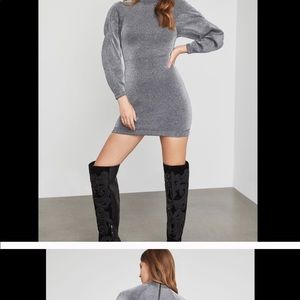 Stunning Metallic BCBG dress - size XS